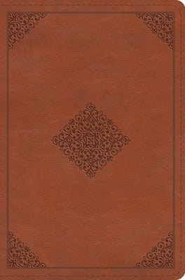 ESV Compact Bible (Trutone, English Saddle, Ornament Design) by 