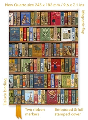 Bodleian Libraries: High Jinks Bookshelves (Foiled Quarto Journal) by Flame Tree Studio