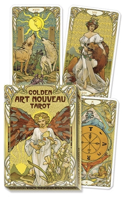 Golden Art Nouveau Grand Trumps by Massaglia, Giulia Francesca