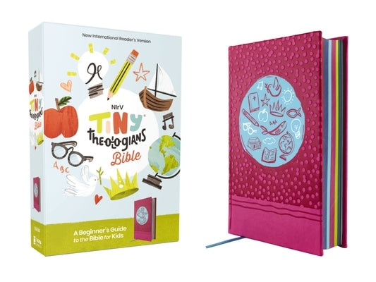 Nirv, Tiny Theologians Bible, Leathersoft Over Board, Pink, Comfort Print: A Beginner's Guide to the Bible - For Kids by Gannett, Amy