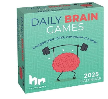 Daily Brain Games 2025 Day-To-Day Calendar: Energize Your Mind, One Puzzle at a Time! by Happyneuron