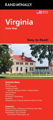 Rand McNally Easy to Read: Virginia State Map by Rand McNally