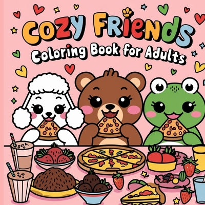 Cozy Friend Book for Kids: Bold and Easy Coloring Book for Kids, Large Print by Bidden, Laura