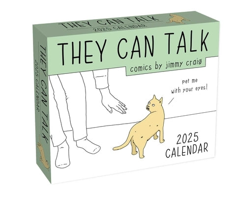 They Can Talk Comics 2025 Day-To-Day Calendar: Pet Me ...with Your Eyes! by Craig, Jimmy