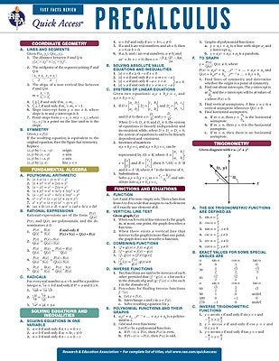 Precalculus by Editors of Rea