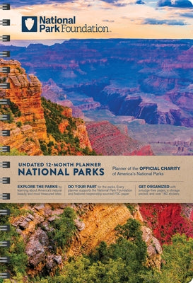 National Park Foundation Undated Planner by National Park Foundation