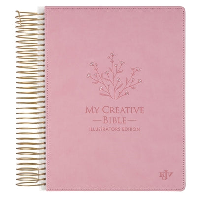 KJV My Creative Bible (Faux Leather Hardcover, Pink) by Christian Art Gifts