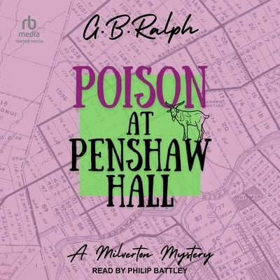 Poison at Penshaw Hall by Ralph, G. B.