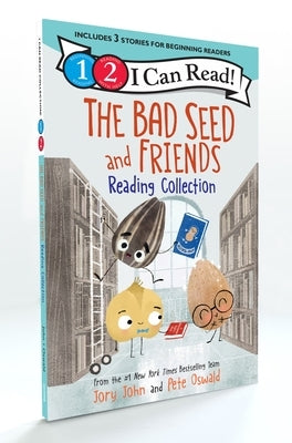 The Food Group: The Bad Seed and Friends Reading Collection 3-Book Slipcase: Bad Seed Goes to the Library, Good Egg and the Talent Show, Cool Bean Mak by John, Jory