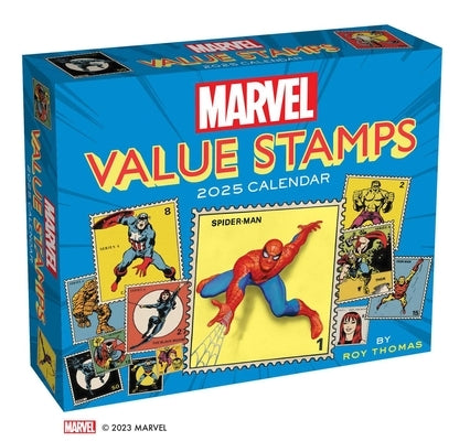 Marvel Value Stamps 2025 Day-To-Day Calendar by Marvel Entertainment