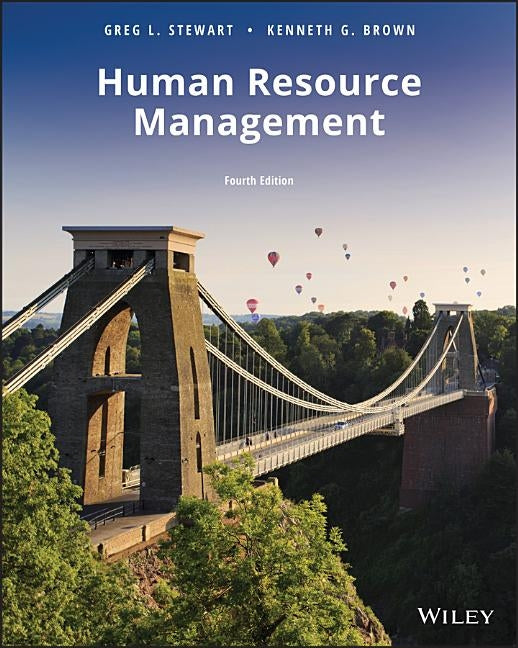 Human Resource Management by Stewart, Greg L.
