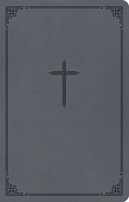CSB Thinline Bible, Value Edition, Charcoal Leathertouch by Csb Bibles by Holman