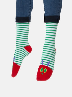 World of Eric Carle: The Very Hungry Caterpillar Socks - Small by Out of Print