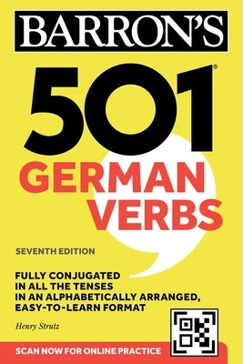 501 German Verbs, Seventh Edition by Strutz, Henry