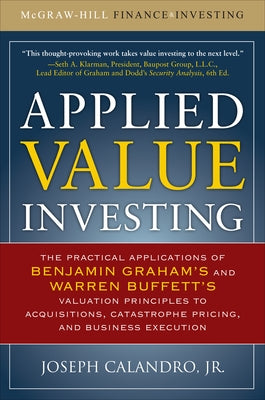 Applied Value Investing (Pb) by Calandro, Joseph