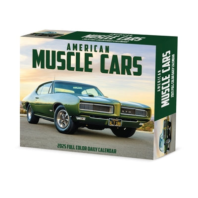 American Muscle Cars 2025 6.2 X 5.4 Box Calendar by Willow Creek Press