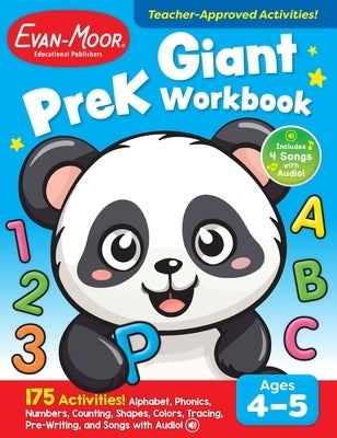 Giant Prek Workbook, Age 4 - 5 by Evan-Moor Educational Publishers