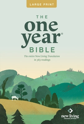 One Year Premium Slimline Bible-NLT-Large Print 10th Anniversary by New Living Translation