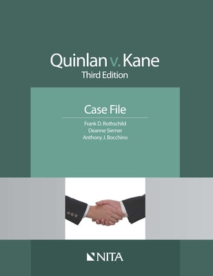 Quinlan V. Kane: Case File by Rothschild, Frank D.