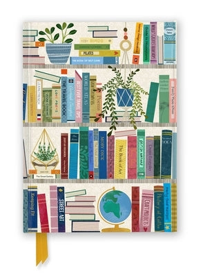 Georgia Breeze: Bookshelves (Foiled Journal) by Flame Tree Studio