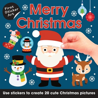 First Sticker Art: Merry Christmas by Calver, Paul