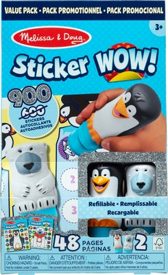 Sticker Wow! Deluxe Set - Penguin & Polar Bear by 