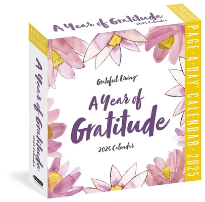 A Year of Gratitude Page-A-Day(r) Calendar 2025 by A Network for Grateful Living