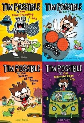 Tim Possible Out-Of-This-World Collected Set: Tim Possible & the Time-Traveling T. Rex; Tim Possible & All That Buzz; Tim Possible & the Secret of the by Maisy, Axel