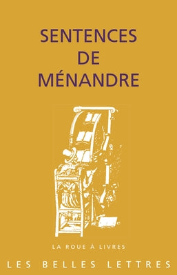 Sentences de Menandre by Auberger, Janick