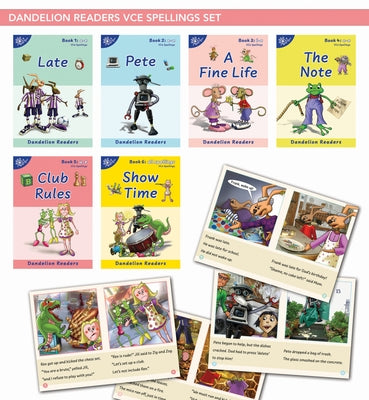 Phonic Books Dandelion Readers Vce Spellings: Decodable Books for Beginner Readers Vce Spellings by Phonic Books