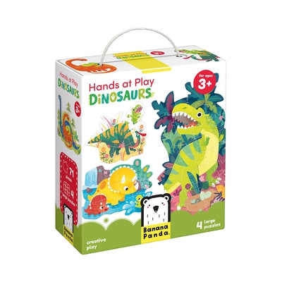 Hands at Play Dinosaurs 3+ Toddler Puzzles by Banana Panda