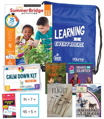 Summer Bridge Essentials and Calm Down Kit Backpack 4-5 by Rourke Educational Media