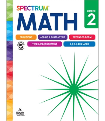 Spectrum Math Workbook, Grade 2 by Spectrum