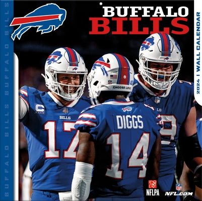 Buffalo Bills 2024 12x12 Team Wall Calendar by Turner Sports