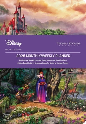 Disney Dreams Collection by Thomas Kinkade Studios 12-Month 2025 Monthly/Weekly: The Evil Queen by Thomas Kinkade Studios