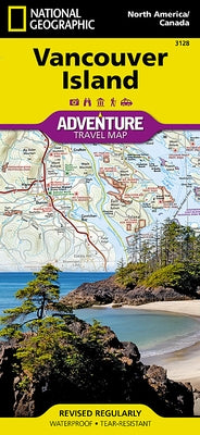 Vancouver Island Map by National Geographic Maps