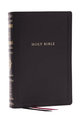 RSV Personal Size Bible with Cross References, Black Leathersoft, (Sovereign Collection) by Thomas Nelson