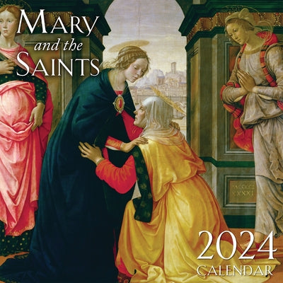 2024 Mary and the Saints Wall Calendar by Tan Books