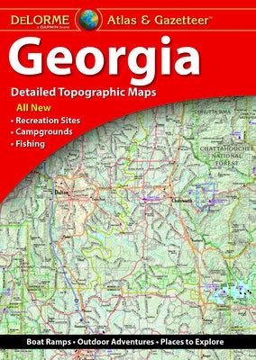 Delorme Atlas & Gazetteer Georgia 8e by Delorme