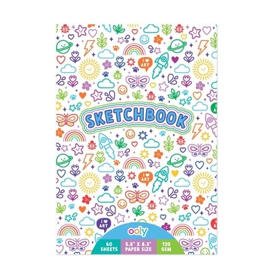 Colorful Doodles Sketchbook (5.8 X 8.3) by Ooly