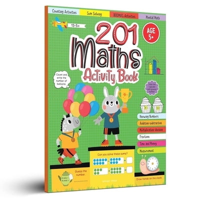 201 Maths Activity Book: Fun Activities and Math Exercises by Wonder House Books