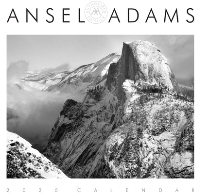 Ansel Adams 2025 Wall Calendar: Authorized Edition: 13-Month Nature Photography Collection (Monthly Calendar) by Adams, Ansel