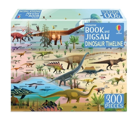 Usborne Book and Jigsaw Dinosaur Timeline by Firth, Rachel