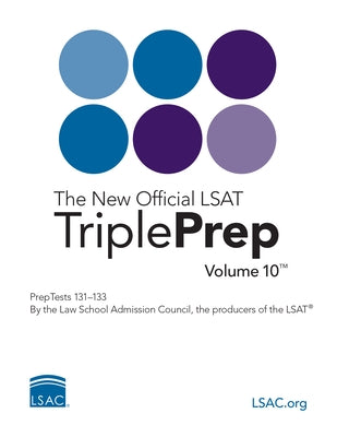 The New Official LSAT Tripleprep Volume 10 by Admission Council, Law School