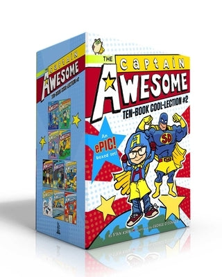 The Captain Awesome Ten-Book Cool-Lection #2 (Boxed Set): Captain Awesome vs. the Evil Babysitter; Gets a Hole-In-One; And the Easter Egg Bandit; Goes by Kirby, Stan