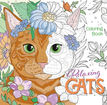 Relaxing Cats Coloring Book by White Star
