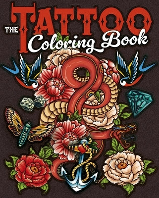 The Tattoo Coloring Book: Over 45 Images to Colour by Willow, Tansy