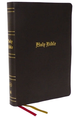 KJV Holy Bible, Super Giant Print Reference Bible, Brown, Bonded Leather, 43,000 Cross References, Red Letter, Comfort Print: King James Version by Thomas Nelson