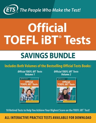 Official TOEFL IBT Tests Savings Bundle, Third Edition by Educational Testing Service