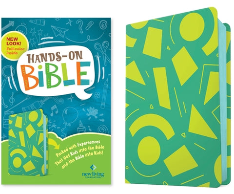 NLT Hands-On Bible, Third Edition (Leatherlike, Green Lines and Shapes) by Tyndale